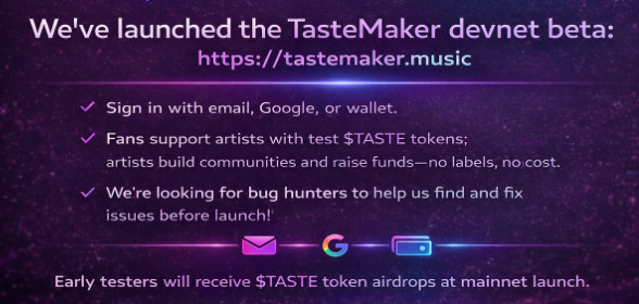Musicians wanted to test music funding platform