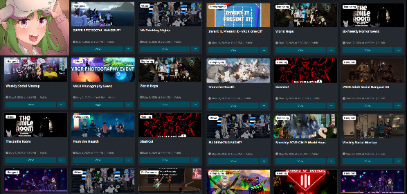VRCHAT Events for May have been added!