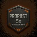 ProRust 5x solo/duo/trio Discord Server Banner