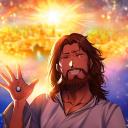 The Man On The Middle Cross Discord Server Banner