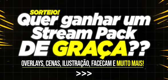 Estamos sorteando um Stream Pack completo!!