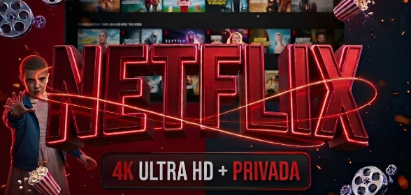 VENDEMOS TELA DE NETFL1X 4K SEM ANÚNCIOS!!