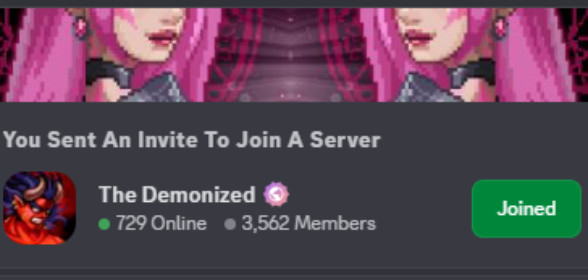 Join the most active community of The Demonized!