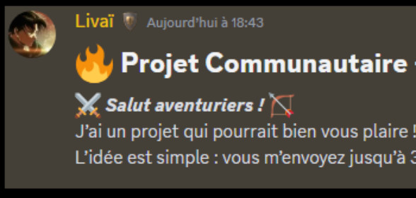 Projet Communautaire de Livaï(53)