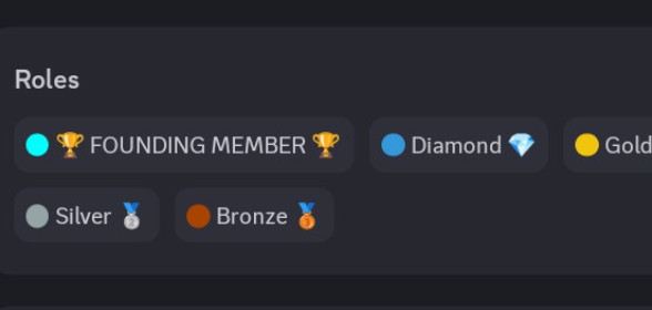 FREE "🏆FOUNDING MEMBER🏆" ROLE!