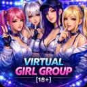 VIRTUAL GIRL GROUP [18+] Discord Server Banner