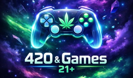 420 and Games 21+ Discord Server Banner