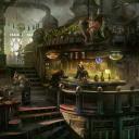 Glowing Pumpkin Inn Discord Server Banner