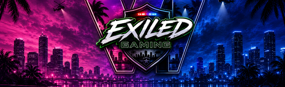 Exiled Gaming GTAVI Roleplay Discord Server Banner