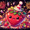 🍓 Strawberry Clouds Icon