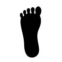 UK Male Feet Icon