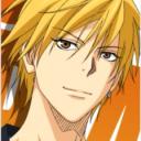 Blonde hair Anime Club Discord Server Banner