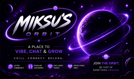 miksu’s Orbit Discord Server Banner