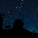 ‿︵˓ 🌙| 𝘓𝘢𝘻𝘺 𝘴𝘬𝘪𝘦𝘴 Discord Server Banner