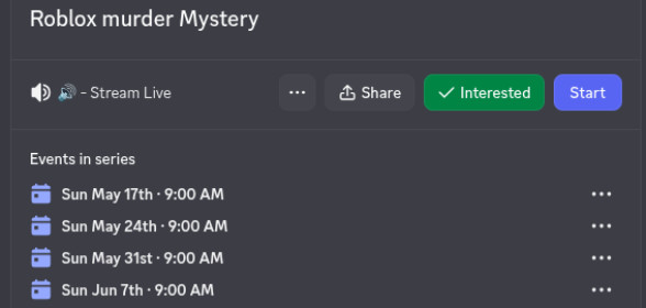 Roblox Murder Mystery