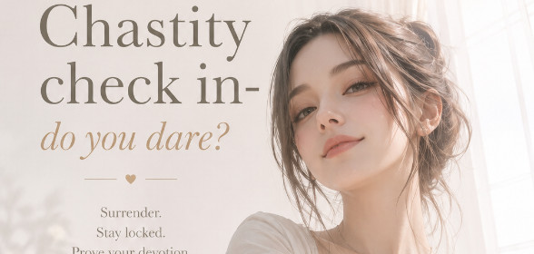 🔒 Long Term Chastity Check-In Is Now Live! 🎉