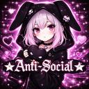 ☆♤𝕬𝖓𝖙𝖎-𝕾𝖔𝖈𝖎𝖆𝖑♤☆ Discord Server Banner