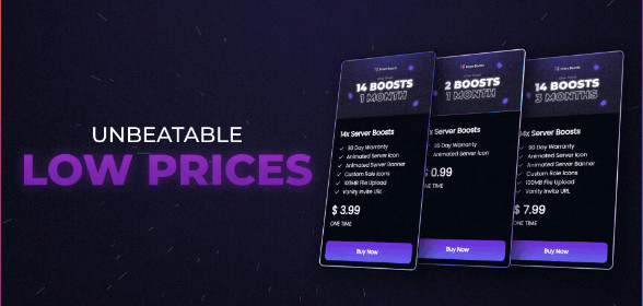 Halloween Sale: Discord Server Boosts from $2.97
