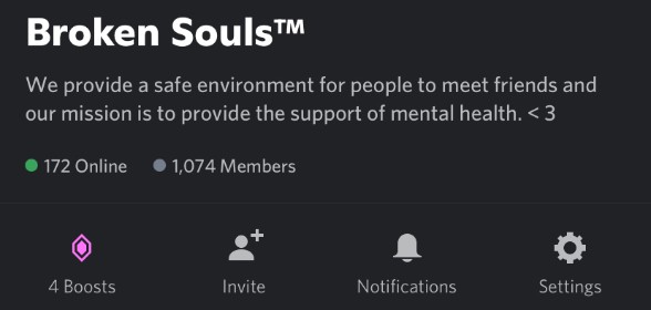 Broken Souls™ just hit 1000 members!