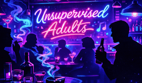 Unsupervised Adults ¹⁸⁺ Small Banner