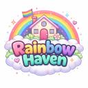 Rainbow Haven 🌈🫶 Discord Server Banner