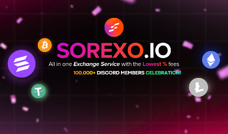 Sorexo.io Exchange (0 KYC) Discord Server Banner