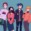 Neon Nichirin Discord Server Banner