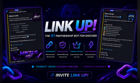 Link Up! Small Banner