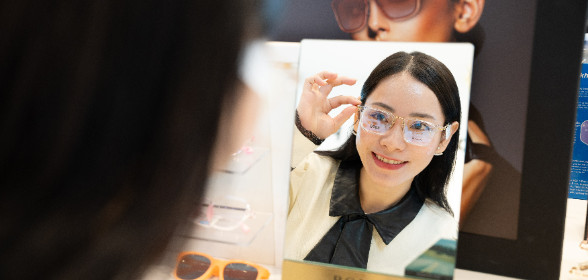 Showroom mắt kính chính hãng Hải Triều