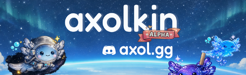 Axol Café (axolkin.gg) Discord Server Banner