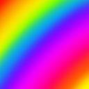 Rainbow World ⸝⸝ ⟡ emotes . scl Discord Server Banner