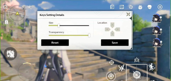 Anpassbare Steuerung auf Mobile