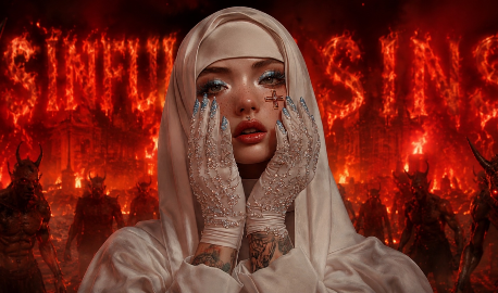 SINFUL SINS 18+ Discord Server Banner